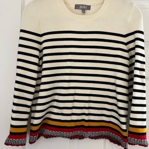 Multi-colored Striped Sweater